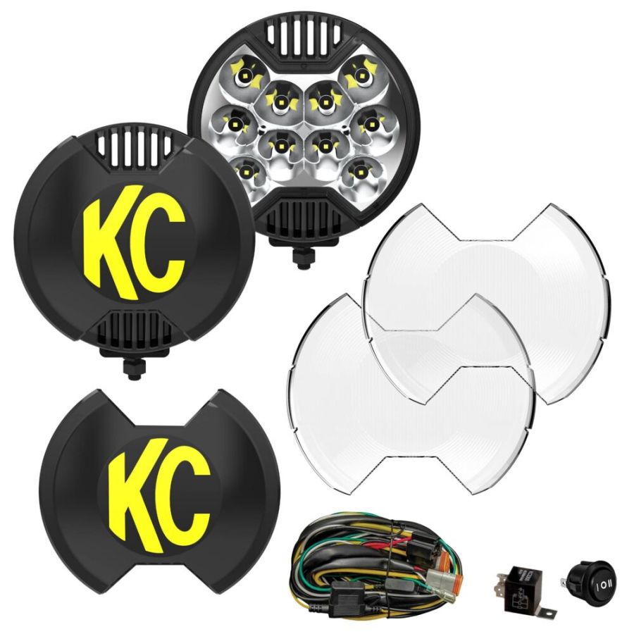 SLIMLITE 6" LED-MASTER KIT-PAIR