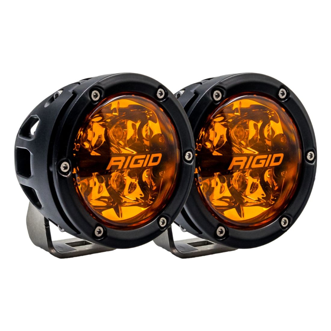 360-SERIES 4 INCH SPOT AMBER PRO PAIR