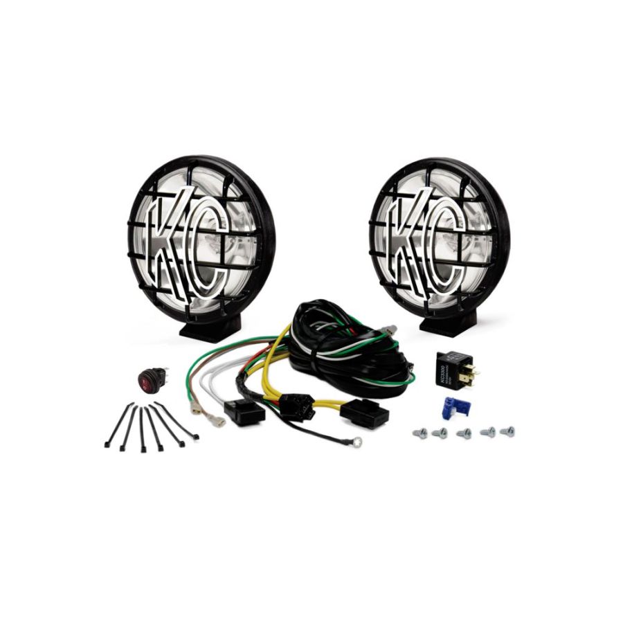 6" Apollo Pro Halogen-2-Light System - 100W Spot Beam